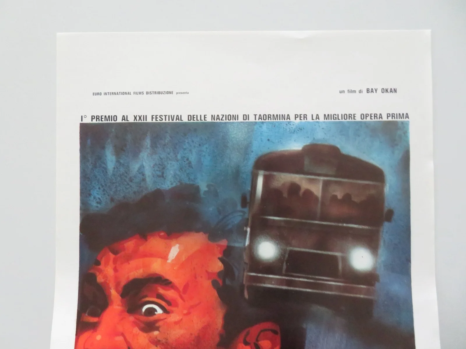 TRAGIC BUS ITALIAN LOCANDINA POSTER BAY OKAN BJORN GEDDA TUNCEL KURTIZ 1977, изображение 2