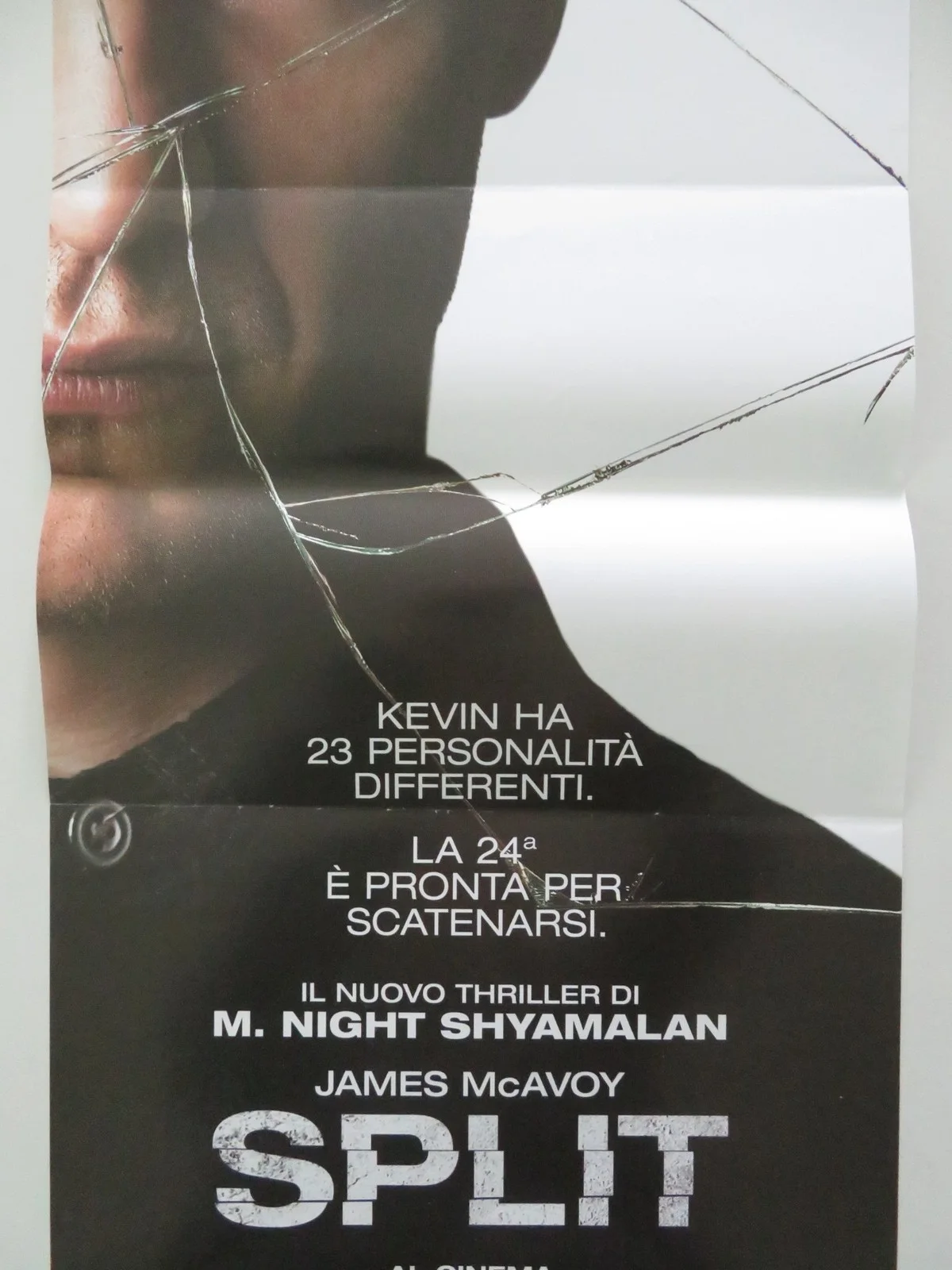SPLIT ITALIAN LOCANDINA POSTER JAMES MCAVOY ANYA TAYLOR-JOY 2016, image 3