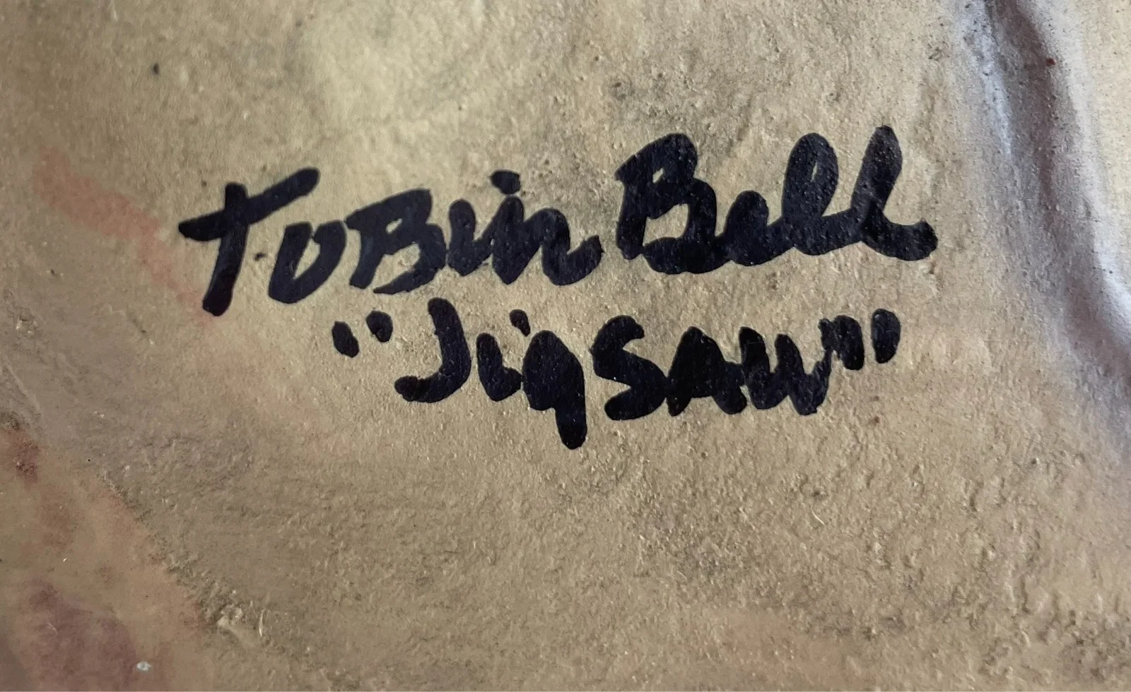 Tobin Bell — Tobin Bell Signed SAW Severed Foot Prop Authentic Autograph Jigsaw JSA COA, image 2