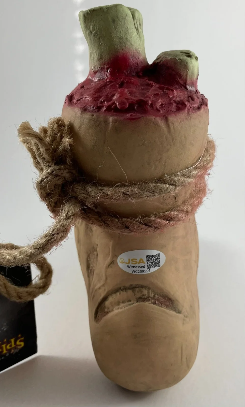Tobin Bell — Tobin Bell Signed SAW Severed Foot Prop Authentic Autograph Jigsaw JSA COA, image 5