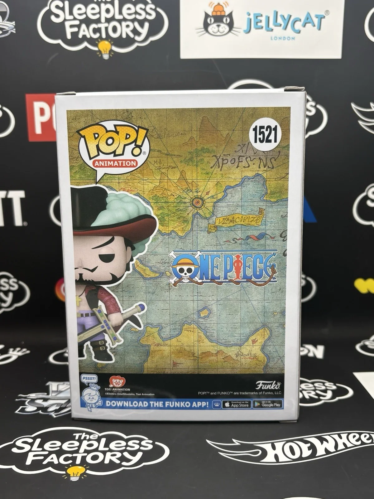 Steven John Ward — Funko Pop! One Piece: Dracule Mihawk #1521 SIGNED (JSA) W/PROTECTOR, image 4