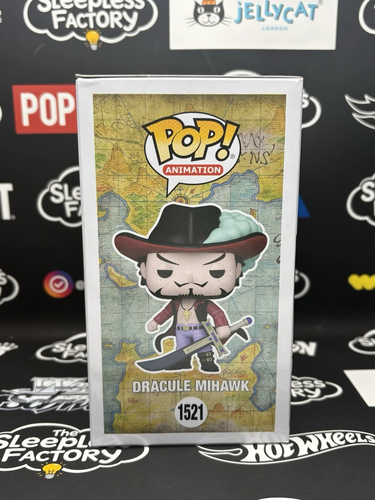 Steven John Ward — Funko Pop! One Piece: Dracule Mihawk #1521 SIGNED (JSA) W/PROTECTOR, image 5