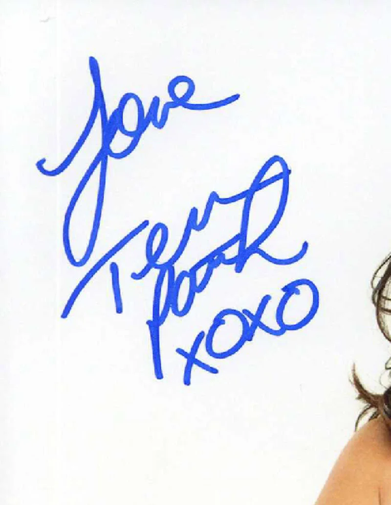 TERA PATRICK SIGNED AUTOGRAPHED 11x14 PHOTO ADULT MOVIE ACTRESS RARE BECKETT BAS, изображение 2