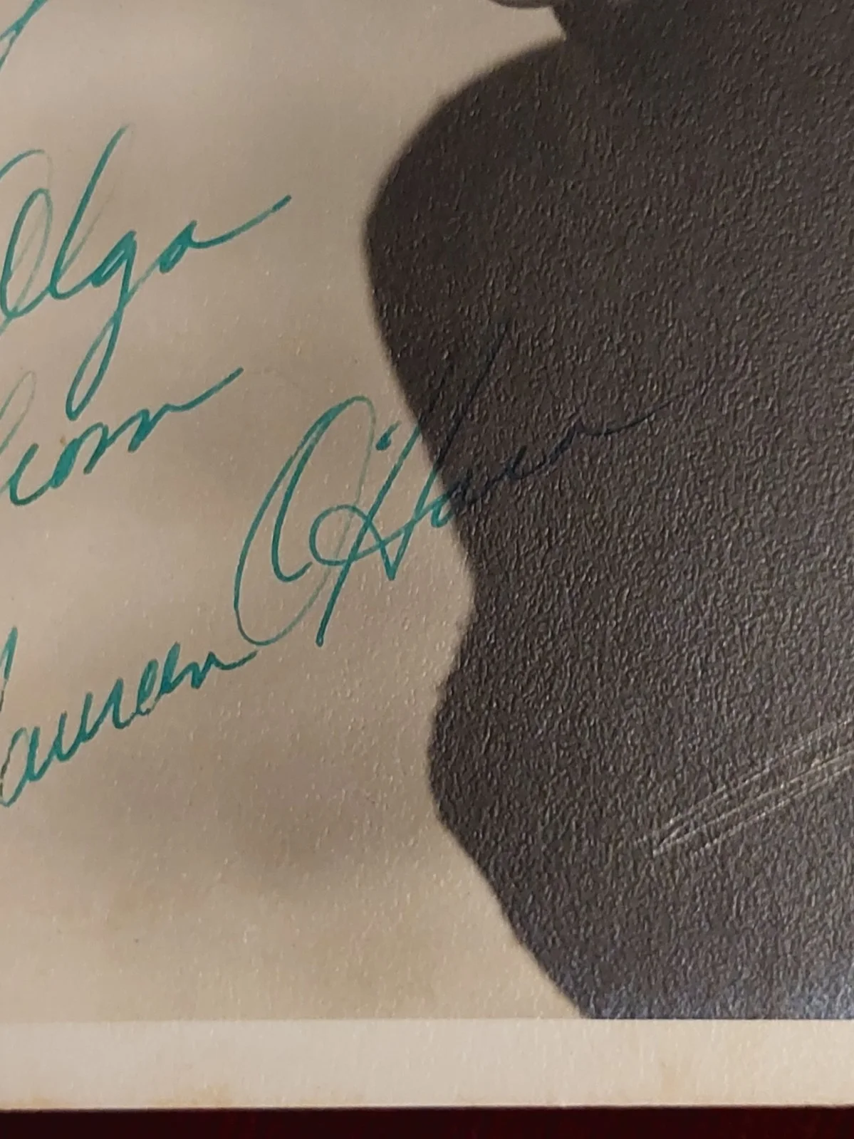 Maureen O'Hara — Maureen O'Hara 7x5 Mary Kate Danaher (John Wayne) Hand Signed Autographed Photo, image 5