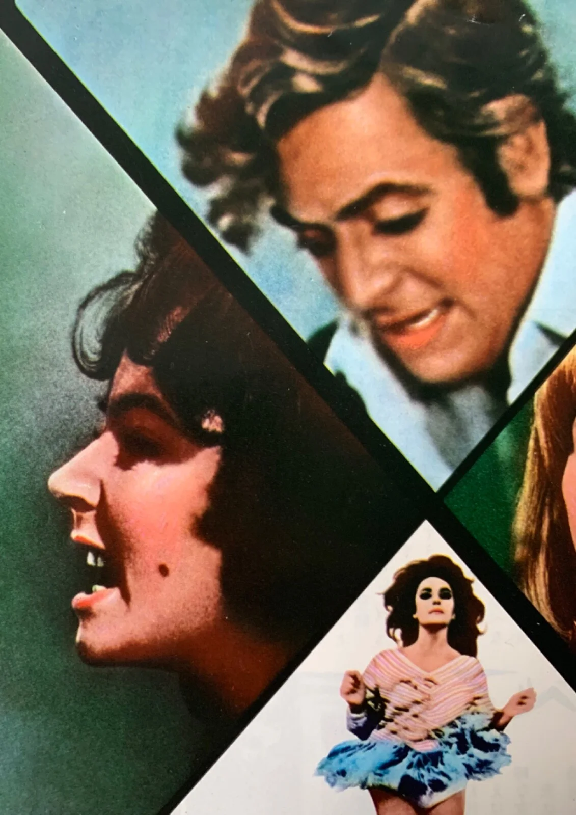 VINTAGE FILM POSTER ZEE & CO / X Y & ZEE ELIZABETH TAYLOR MICHAEL CAIN JAPAN, изображение 3