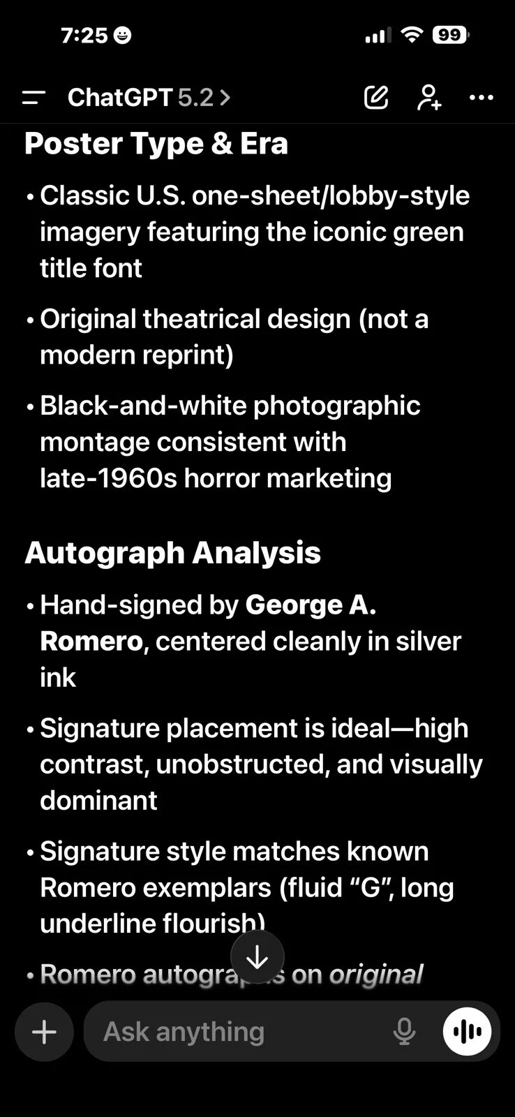 Director George Romero — George A. Romero Signed Night Of The Living Dead Poster Horror Rare 10x13, изображение 3