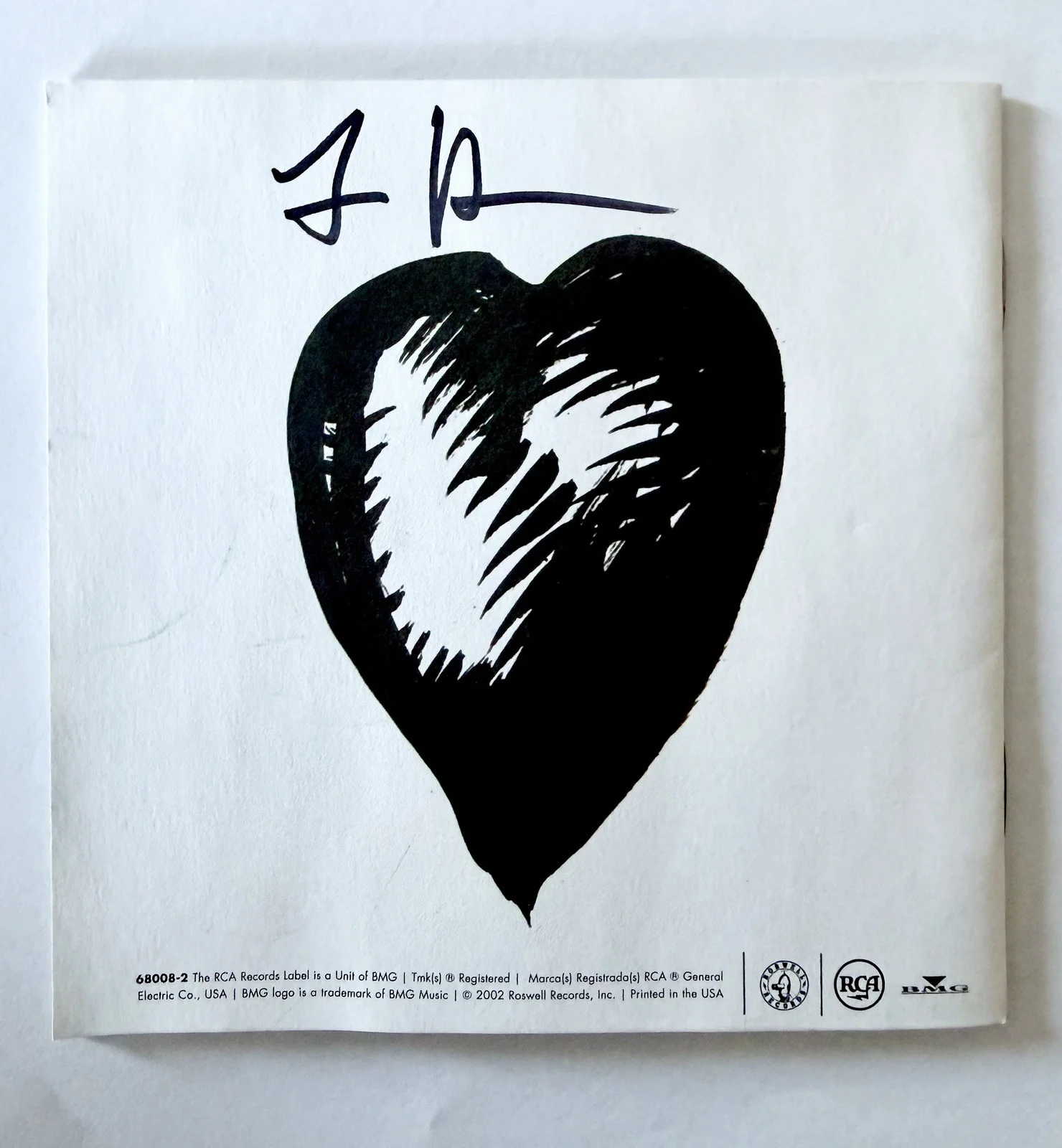 Foo Fighters SIGNED! One by One CD INSERT Dave Grohl Taylor Hawkins Chris Nate, image 2
