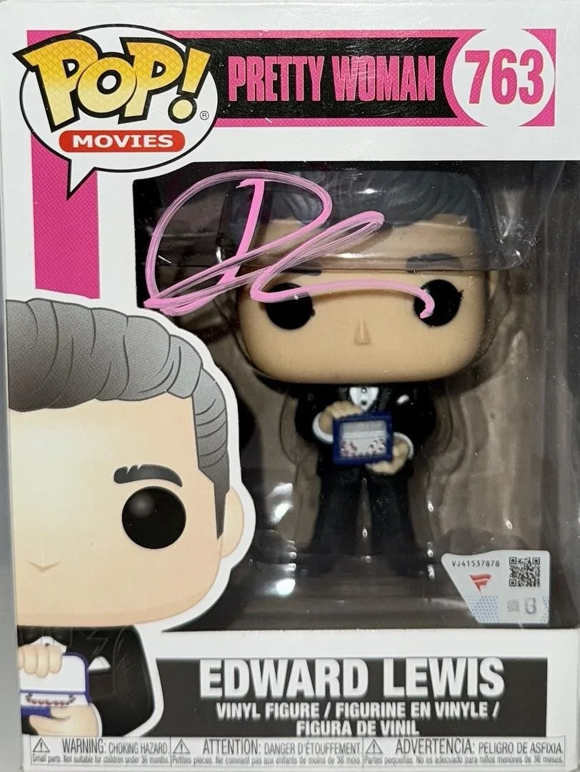 Richard Gere Signed Funko Pop #763 "Edward Lewis" Pretty Woman - Fanatics COA, изображение 2