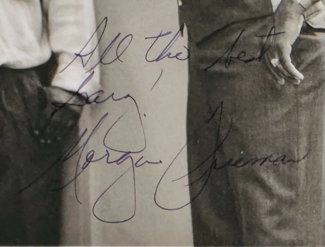 Morgan Freeman Vintage Signed Autographed Lean On Me 8x10 Photo SWAU Cert, image 2