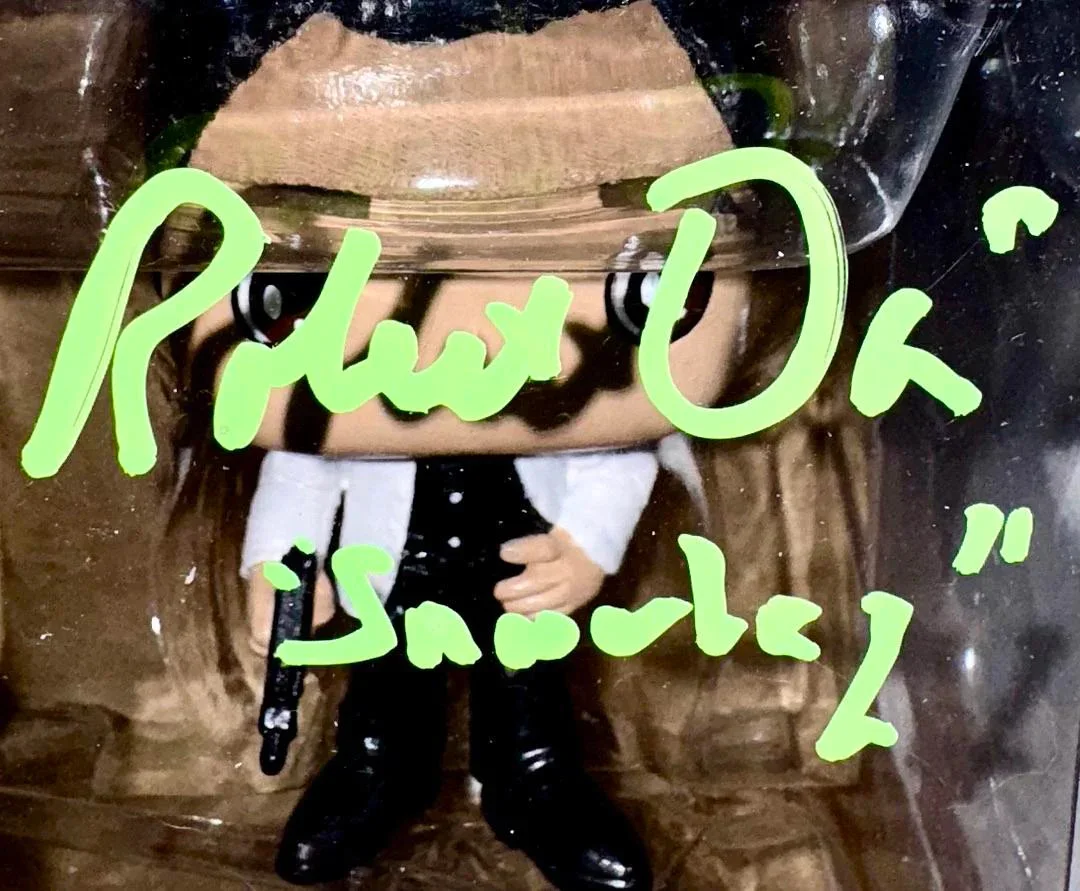 Robert Davi Signed Custom Funko "Franz Sanchez" (James Bond 007) w/Insc-JSA, изображение 3