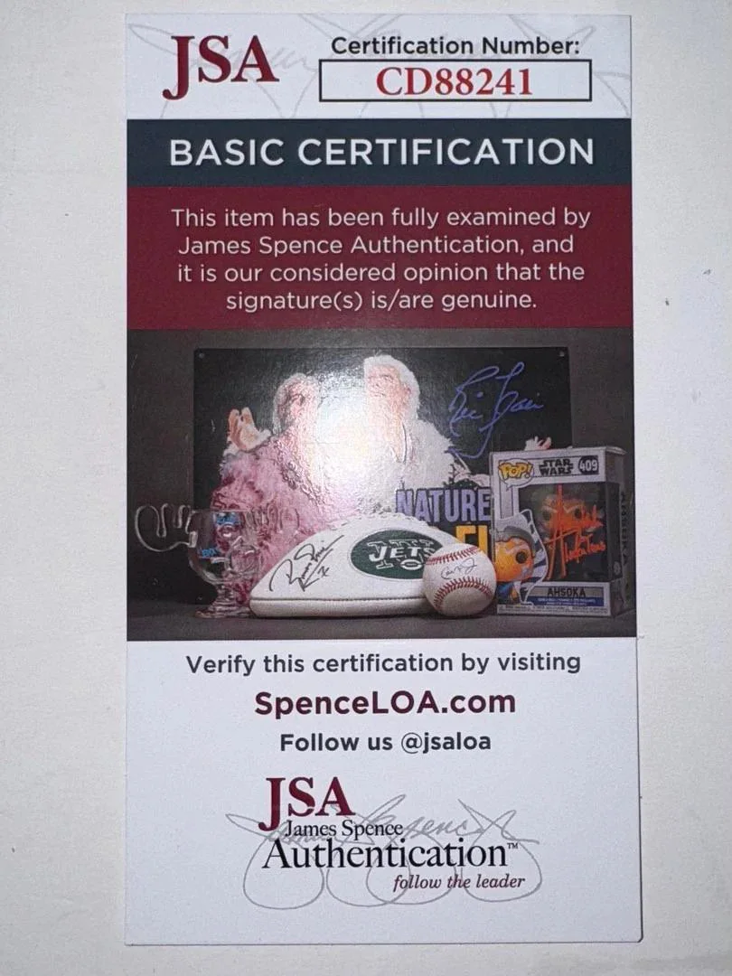 Robert Davi Signed Custom Funko "Franz Sanchez" (James Bond 007) w/Insc-JSA, изображение 5