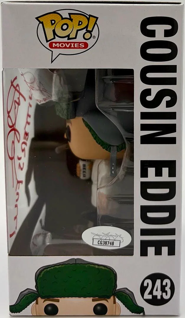 Randy Quaid National Lampoons Christmas Vacation Signed Funko#423 w/quote - JSA, изображение 3