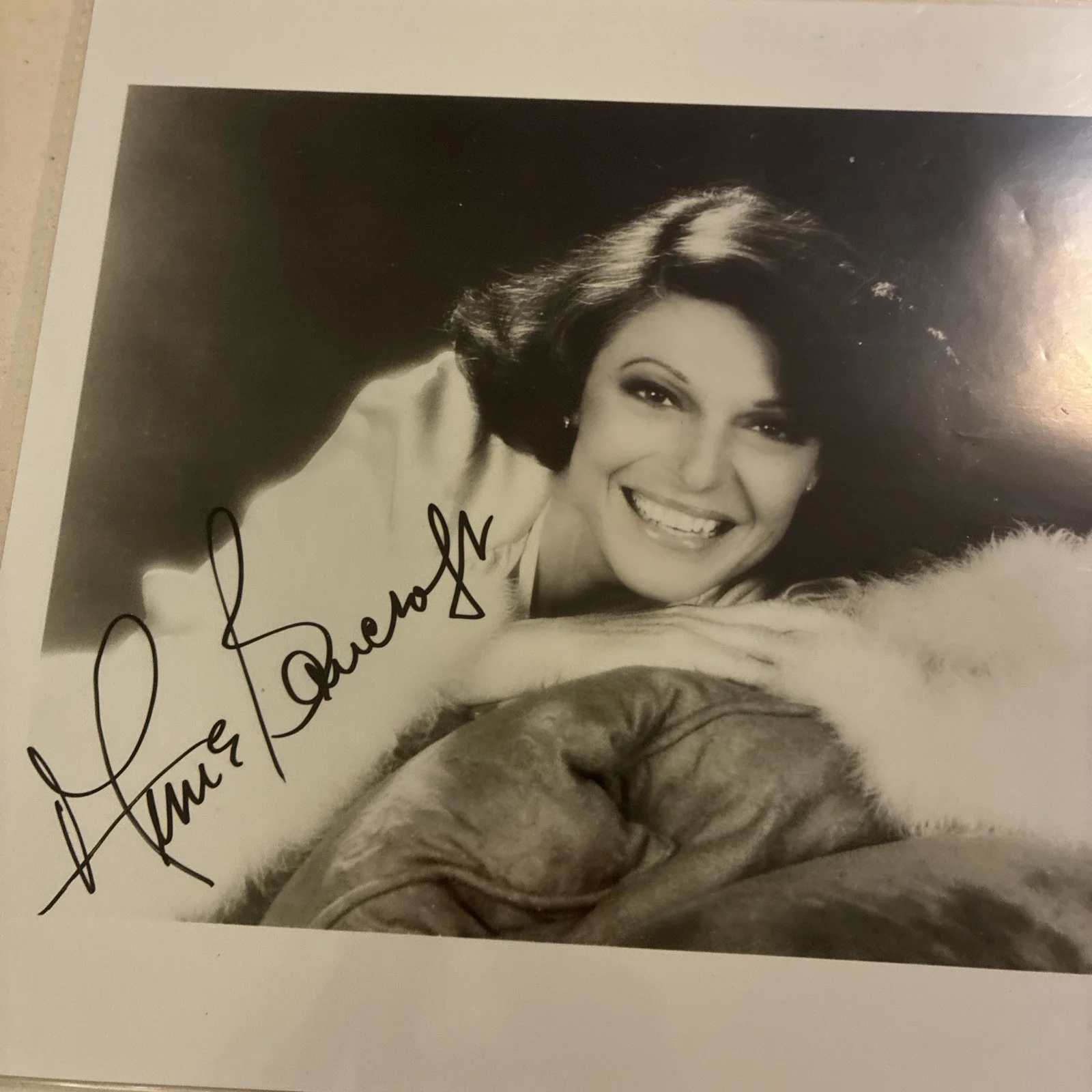 Actress Abbe Bancroft 8x10 Glamour Photo With Printed Autograph, изображение 2