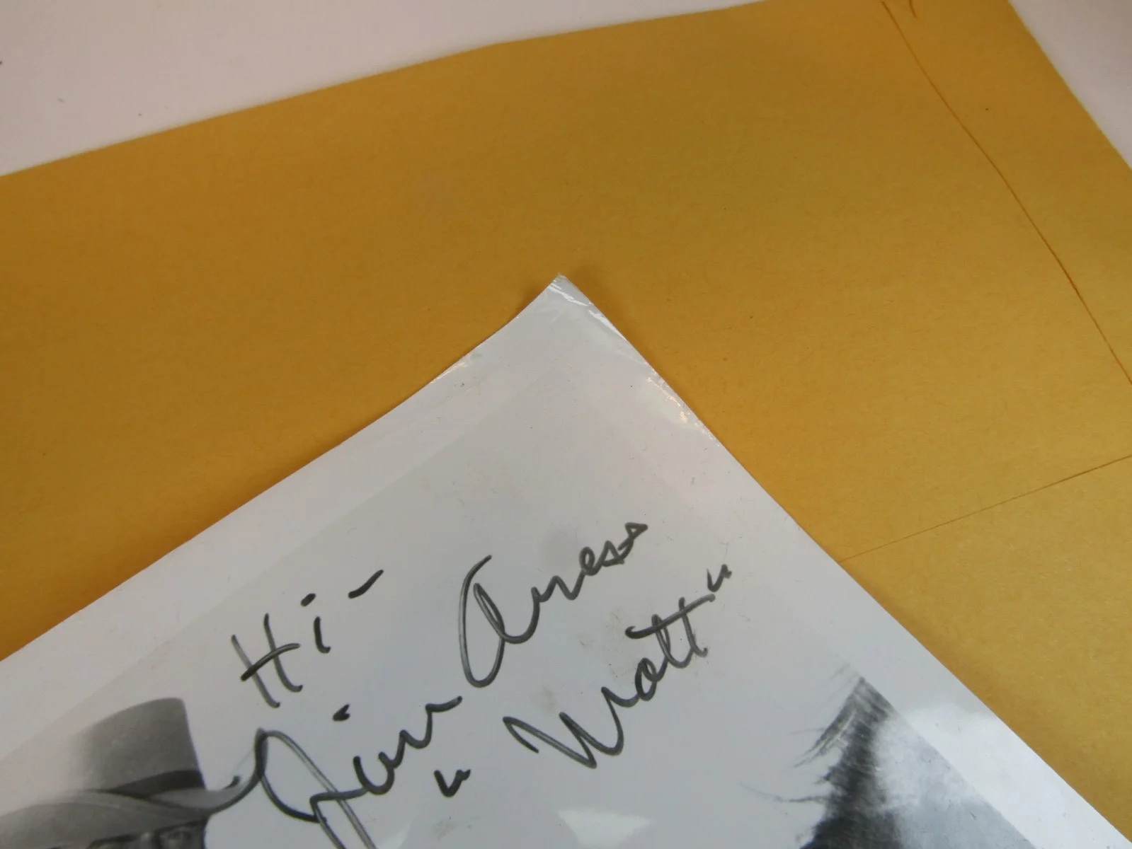 James Arness — Vintage James Arness Autographed Photo Signed 7" x 5" - Matt Dillon Gunsmoke, image 5