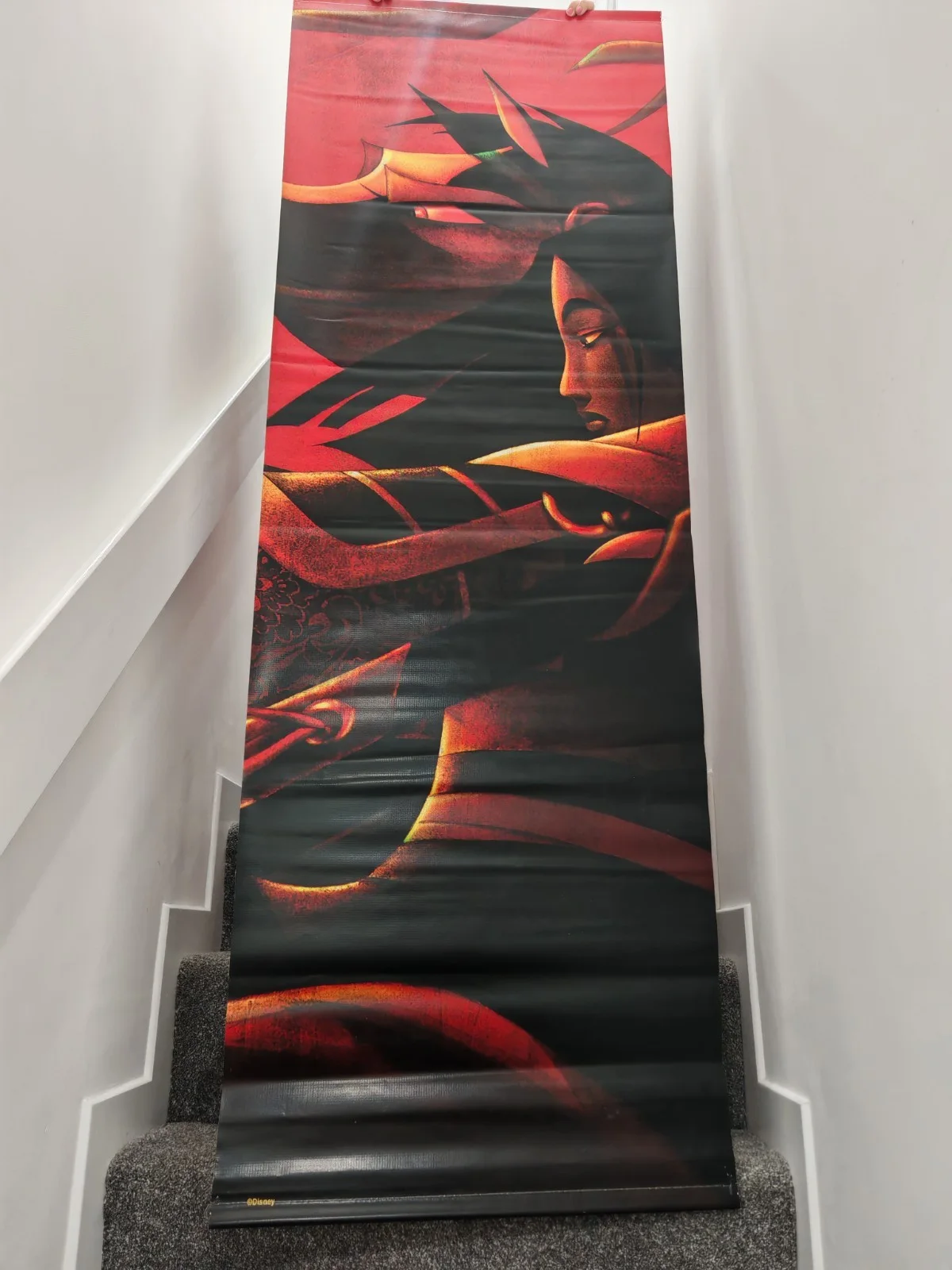 Disney Mulan Large Theatre Banner Movie Picture - Double Sided Official, изображение 2
