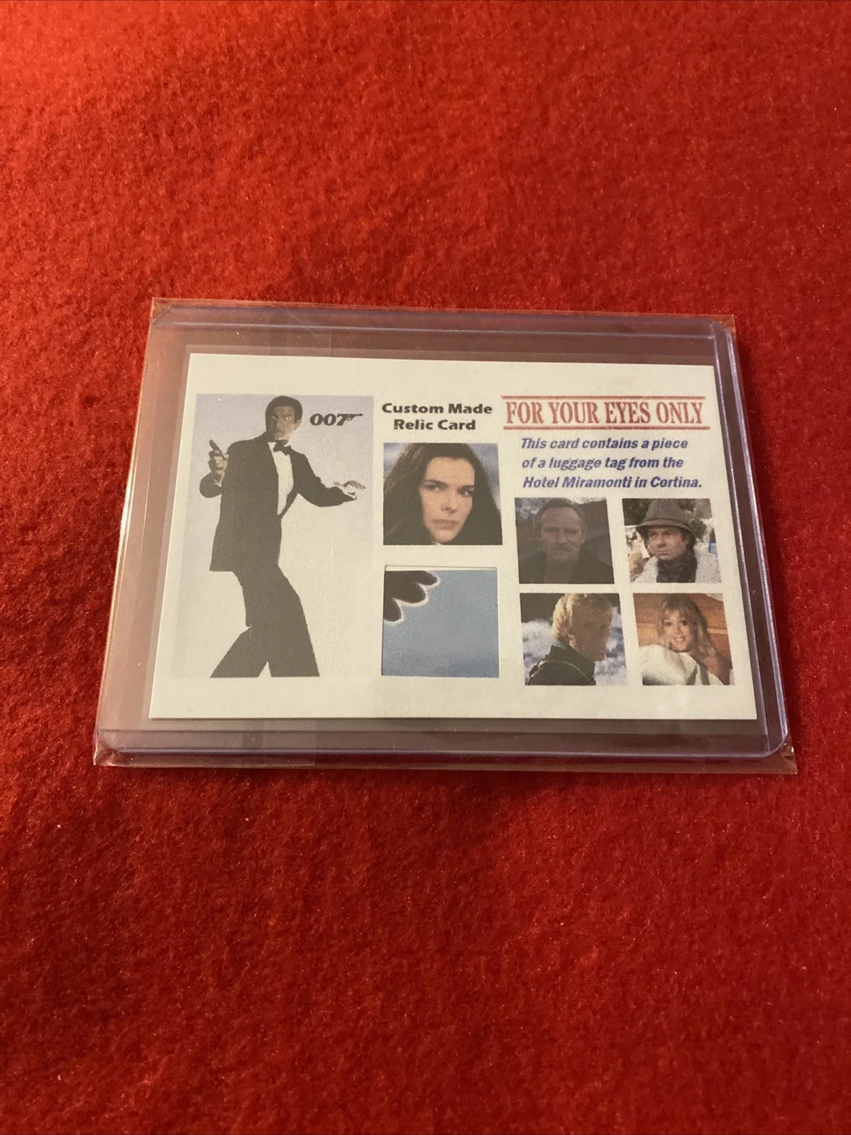 James Bond Autograph- Sheena Easton -“For Your Eyes Only”. W/COA+ Relic Card., изображение 5
