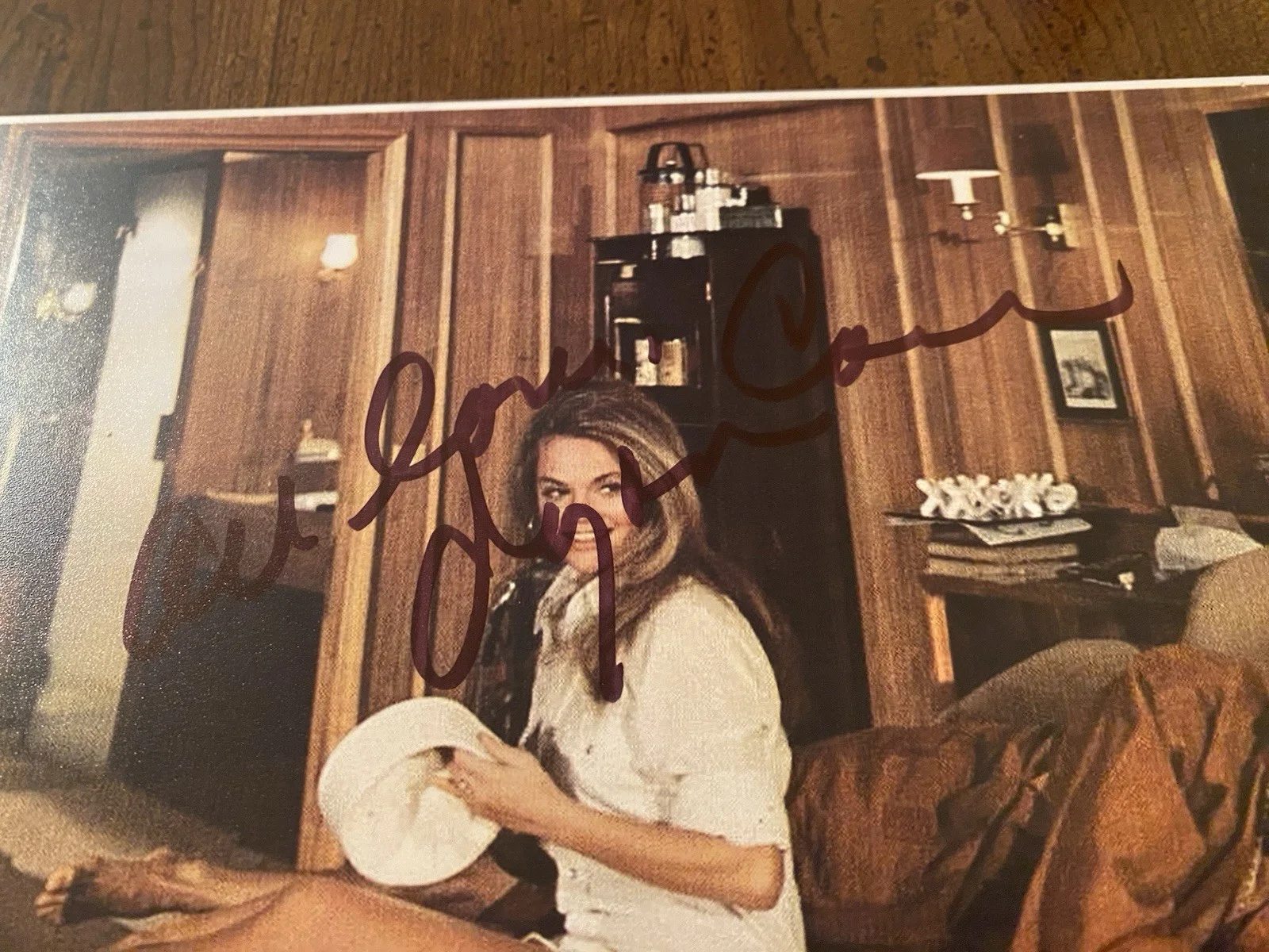Dyan Cannon — Dyan Cannon Signed Autographed Photo w James Coburn The Last Of Sheila Beckett, изображение 3