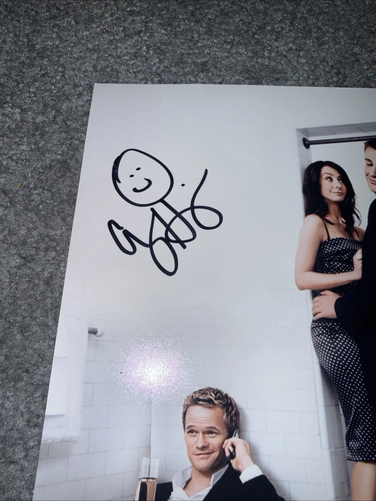 How I Met Your Mother AUTOGRAPH SIGNED 8x10 Jason Segel, Josh Radnor, Alyson H, изображение 4
