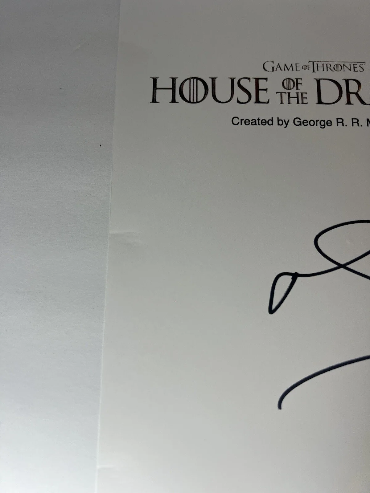 Matt Smith — Matt Smith Signed 8.5x11 Script Cover BAS #BJ081717, image 3