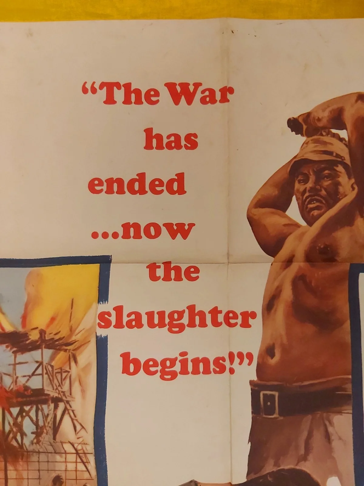 THE CAMP ON BLOOD ISLAND 1958 ORIGINAL USA 1 SHEET POSTER 27 X 41"., изображение 5