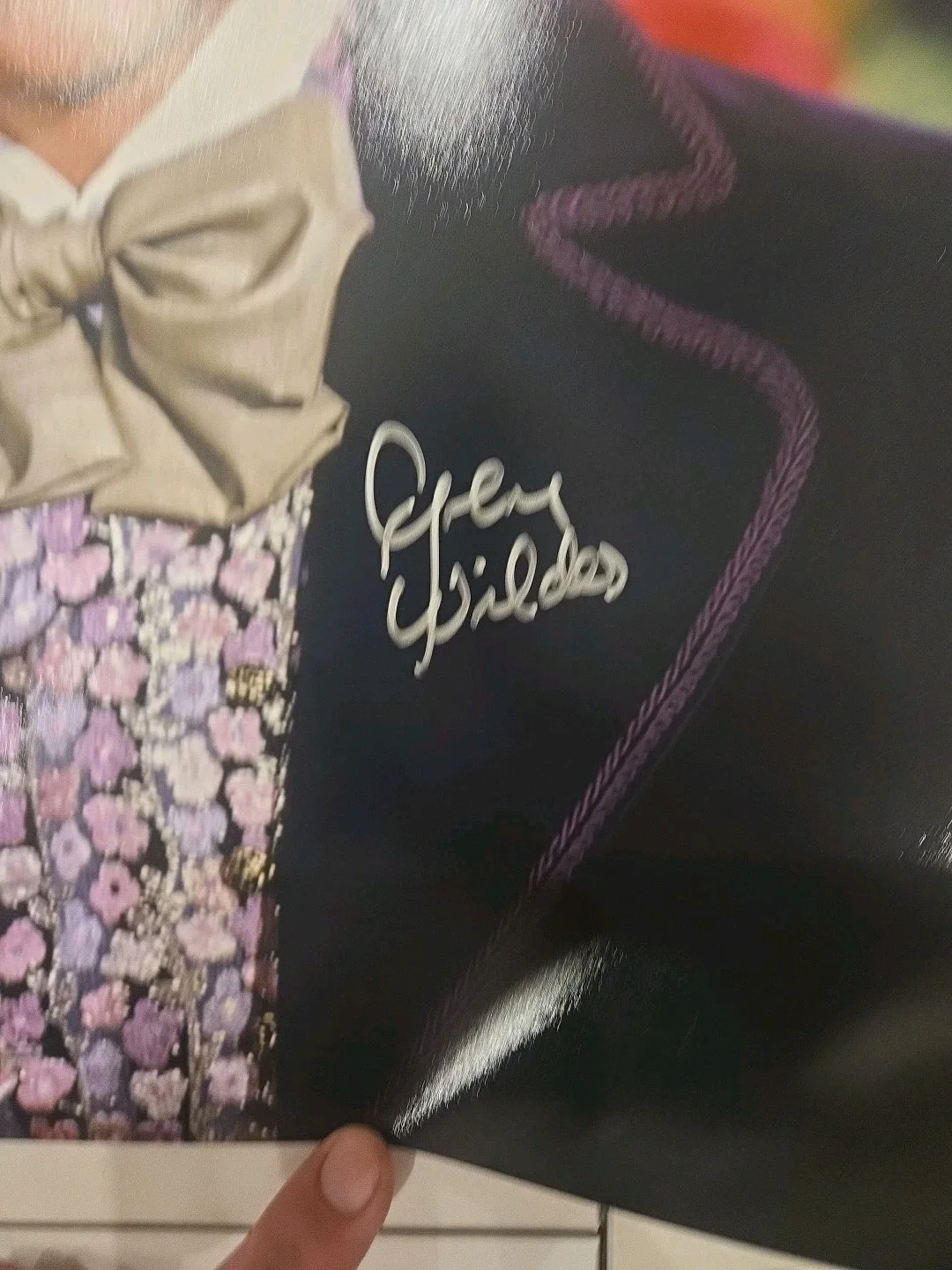 Gene Wilder, "Autographed" Willy Wonka 16 x 20 Photo (Scarce /Vintage), изображение 3