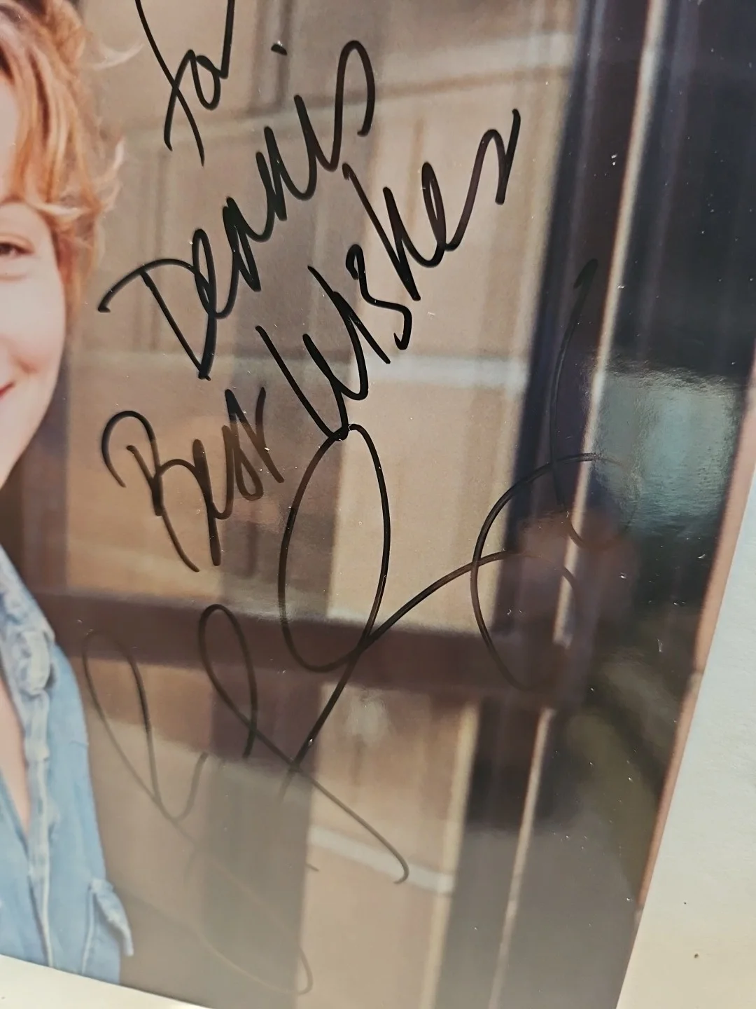 jennifer grey — Jennifer Grey signed 8x10. Actress dirty dancing, ferris bueller, image 2
