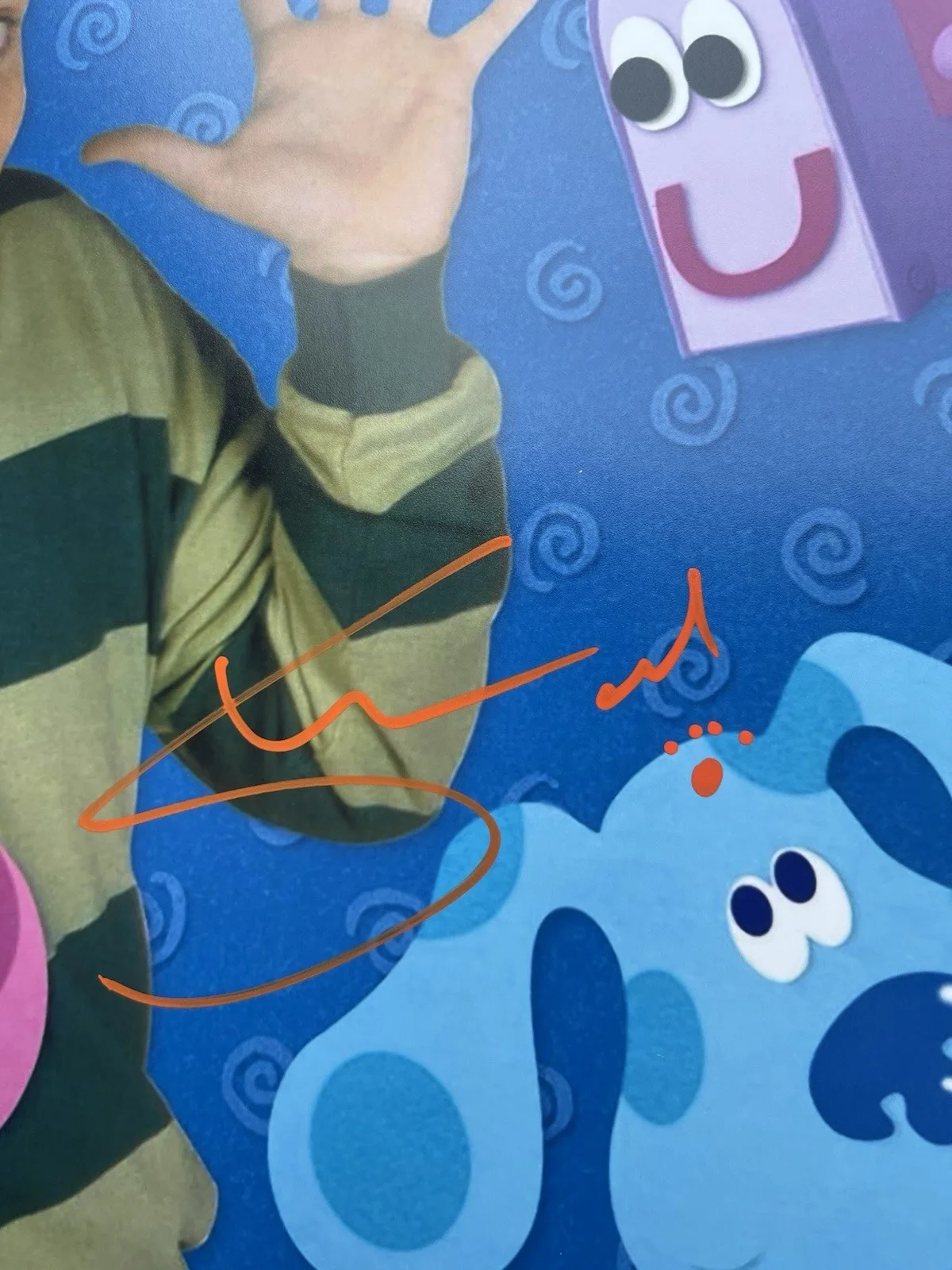 Steve Burns — Steve Burns Signed Blues Clues 11x14 Photo Beckett COA Nickelodeon, image 4