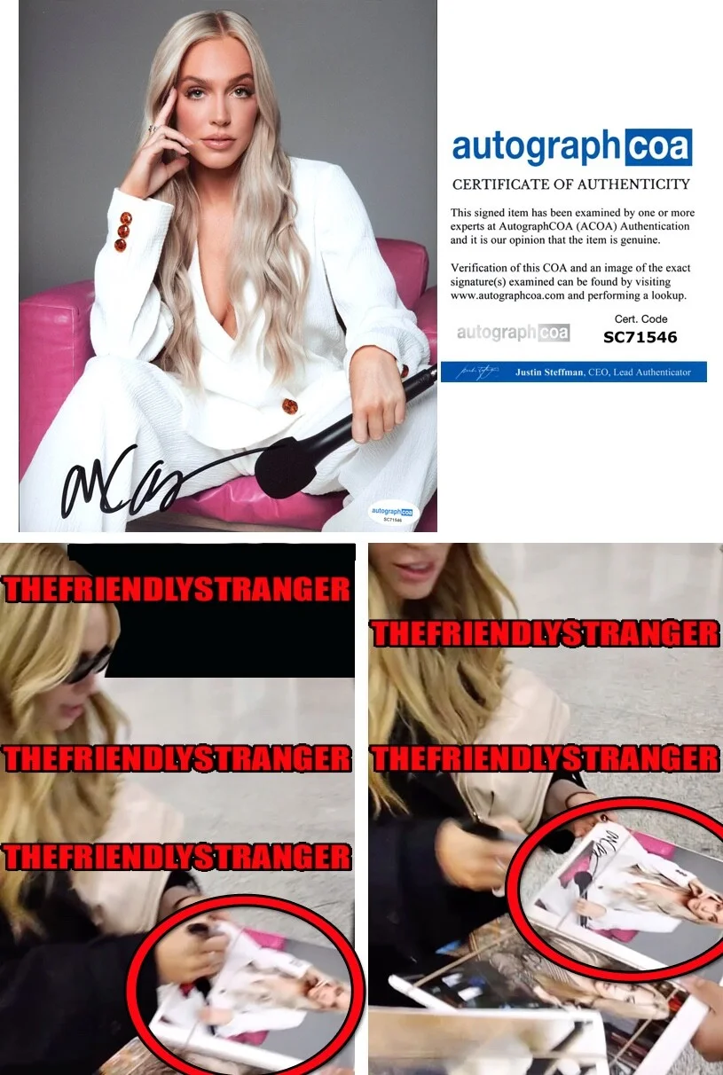 Alex Cooper — Alex Cooper signed 8x10 Photo e EXACT PROOF Autographed CALL HER DADDY Sexy ACOA