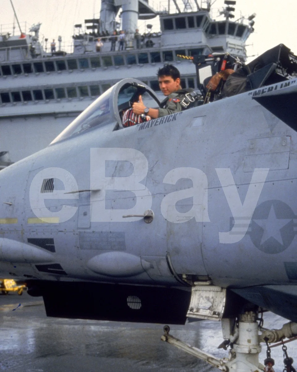 Top Gun (1986) Tom Cruise 16x12 Photo Poster Print, изображение 4