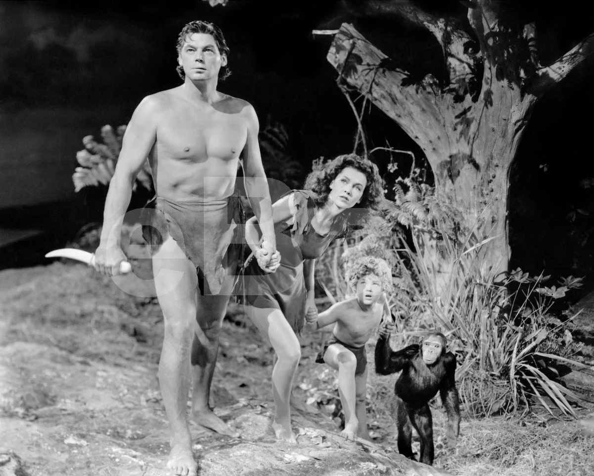 Tarzan's New York Adventure (1942) Johnny Weissmuller 16x12 Photo Poster Print, изображение 4