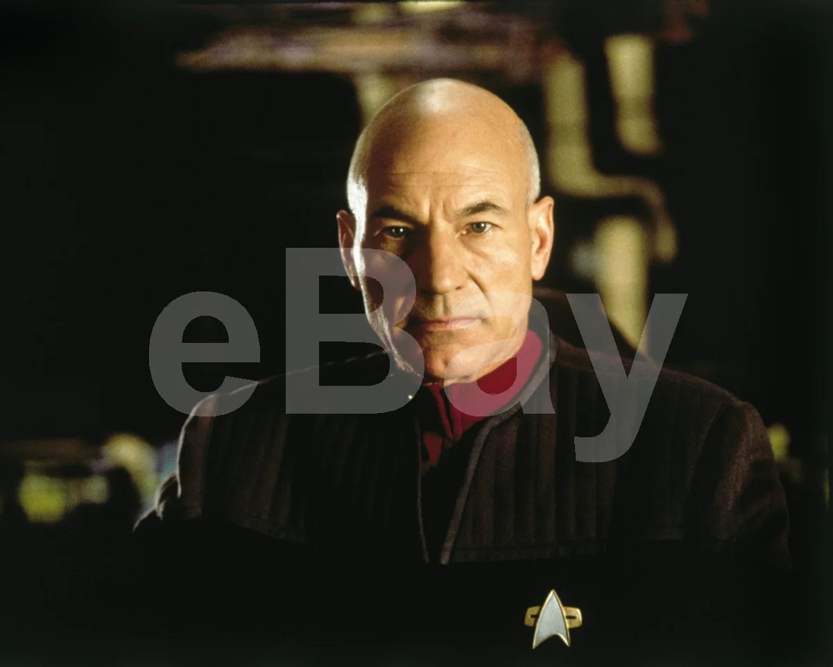 Star Trek First Contact (1996) Patrick Stewart 16x12 Photo Poster Print, изображение 4