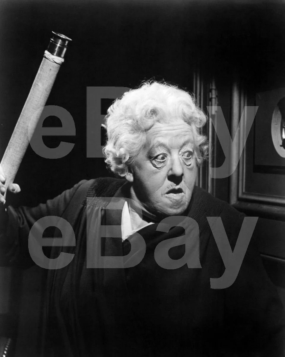 Murder She Said (1961) Margaret Rutherford "Miss Marple" 16x12 Photo Poster, изображение 4