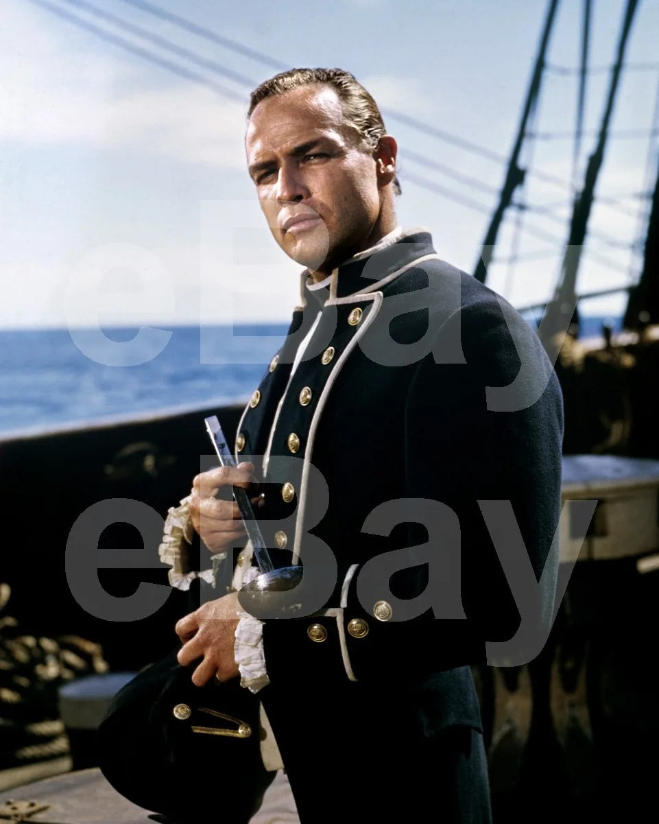 Mutiny on the Bounty (1962) Marlon Brando 16x12 Photo Poster Print, изображение 4