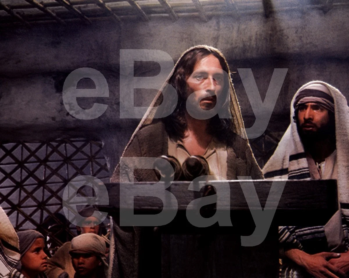 Jesus of Nazareth (1977) Robert Powell 16x12 Photo Poster Print, изображение 4