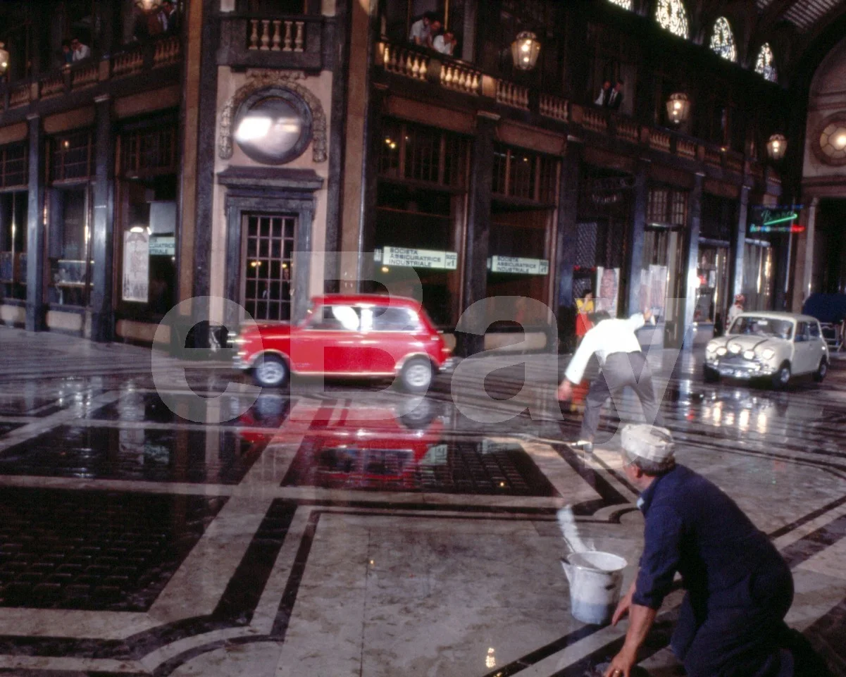 The Italian Job (1969) Car Chase Mini Cooper Scene 16x12 Photo Poster Print, изображение 4