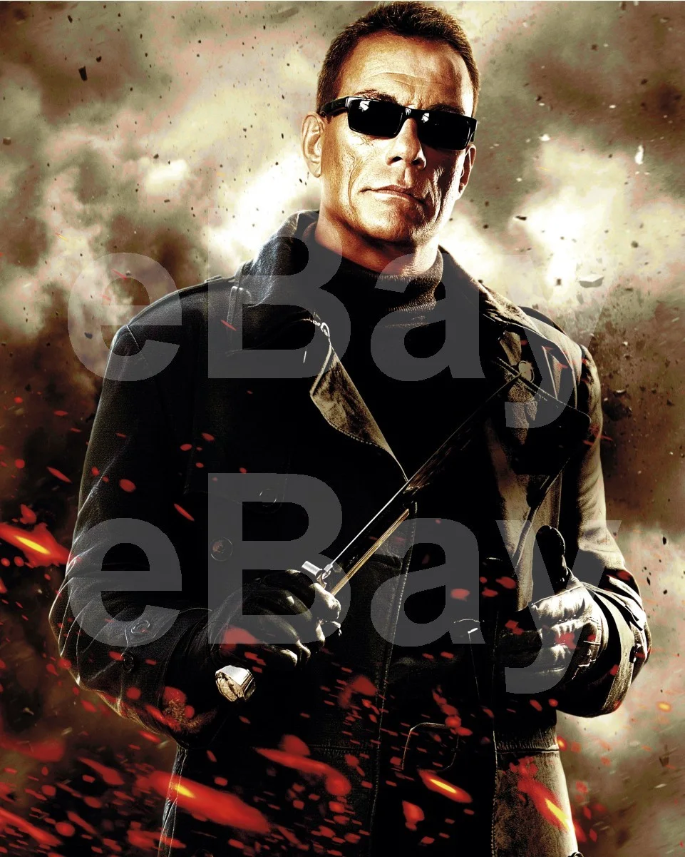 The Expendables 2 (2012) Jean-Claude Van Damme 16x12 Photo Poster Print, изображение 4