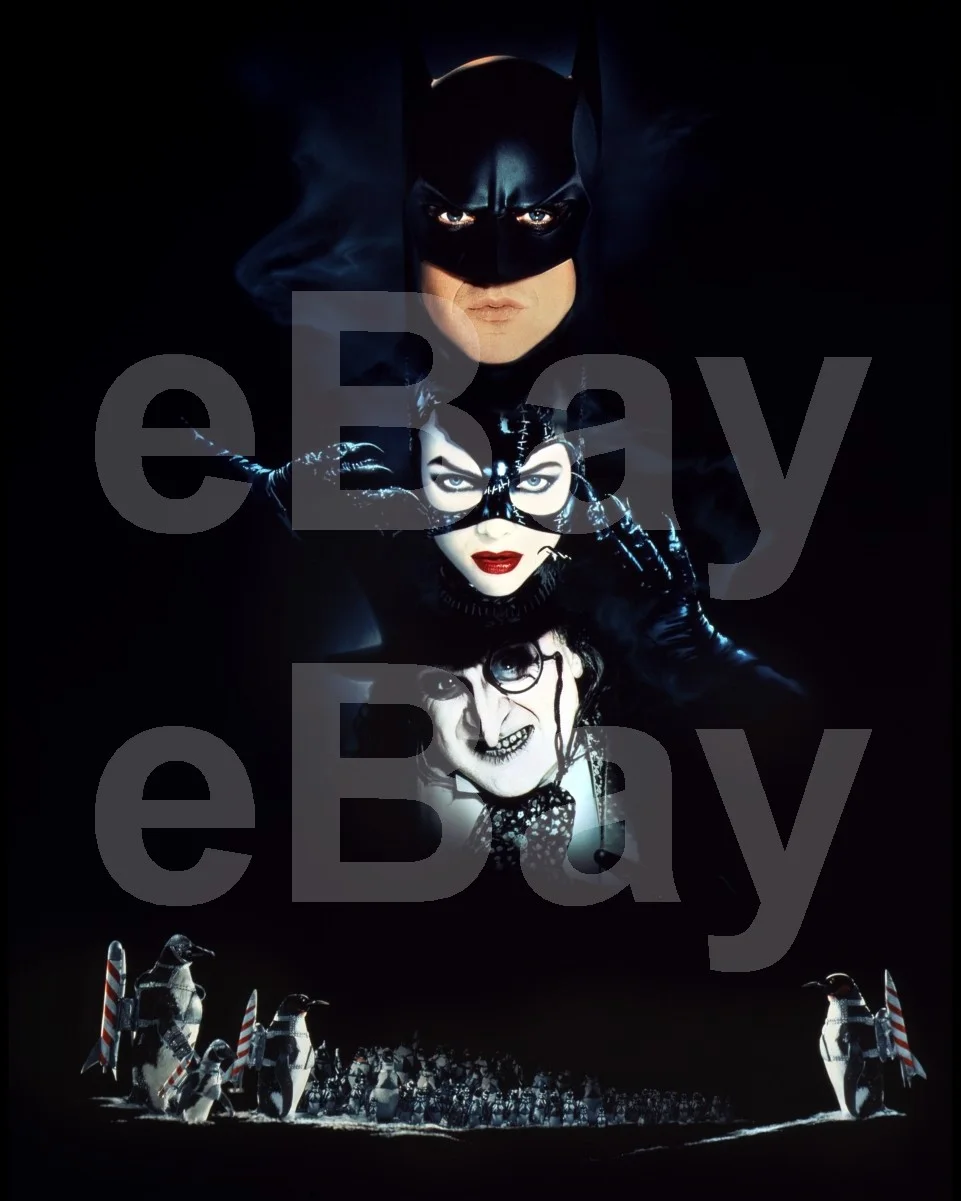 Batman Returns (1992) Michelle Pfeiffer Michael Keaton Danny DeVito 16x12 Photo, изображение 4