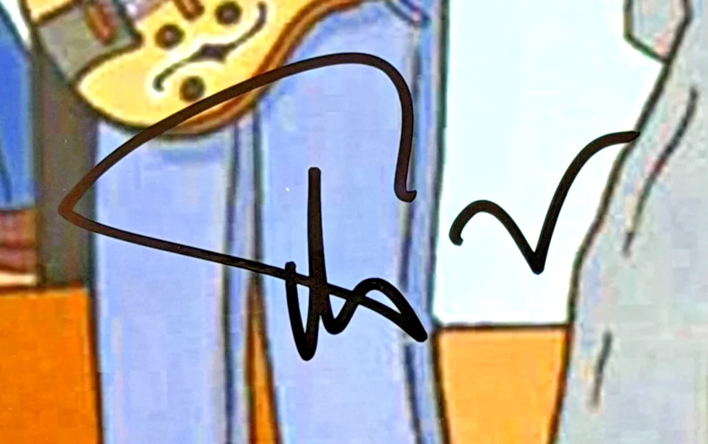 Trey Anastasio, Mike Gordon — Trey Anastasio & Mike Gordon Signed 8x10 Photo Simpsons Phish PSA DNA COA AL2473, image 4