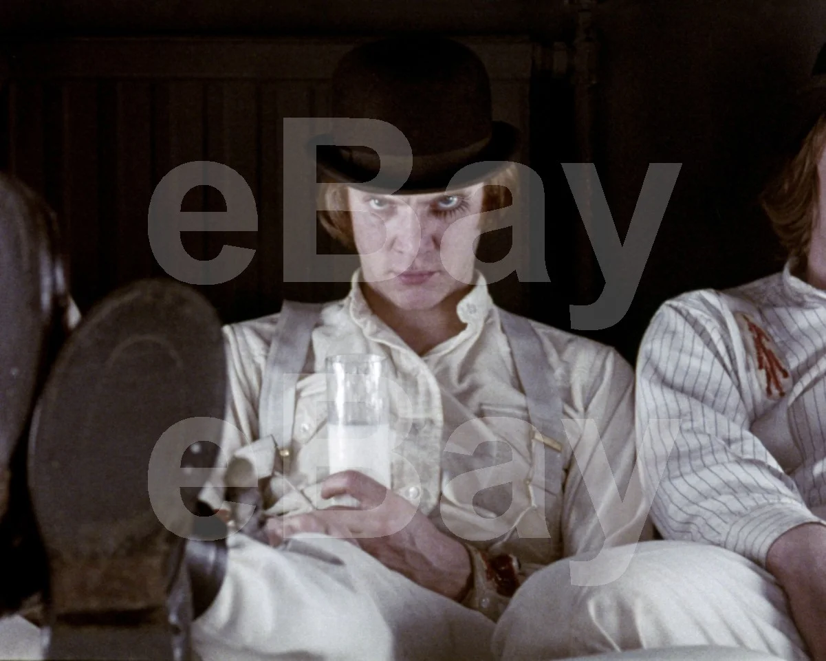 A Clockwork Orange James Marcus, Malcolm McDowell, Warren Clarke 16x12 Photo, image 4