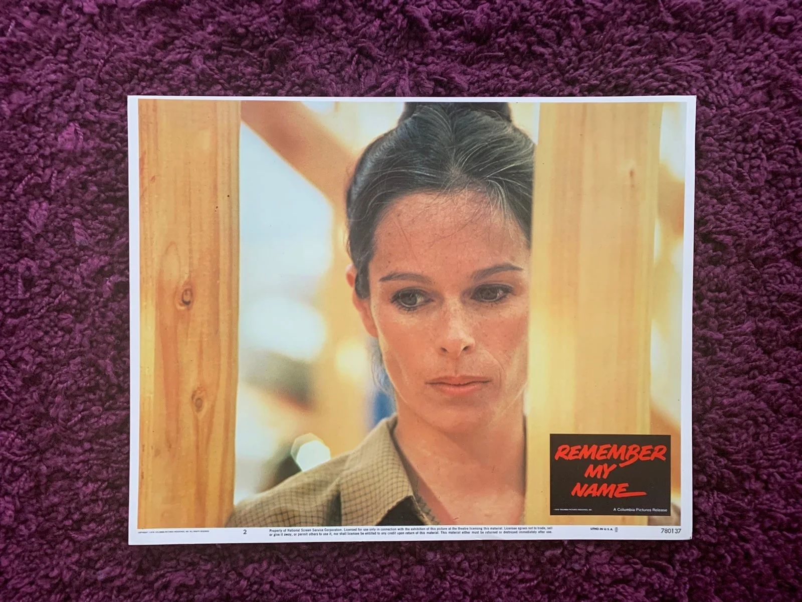 Remember My Name US Lobby Cards 1-8 Full Set 1978, image 2