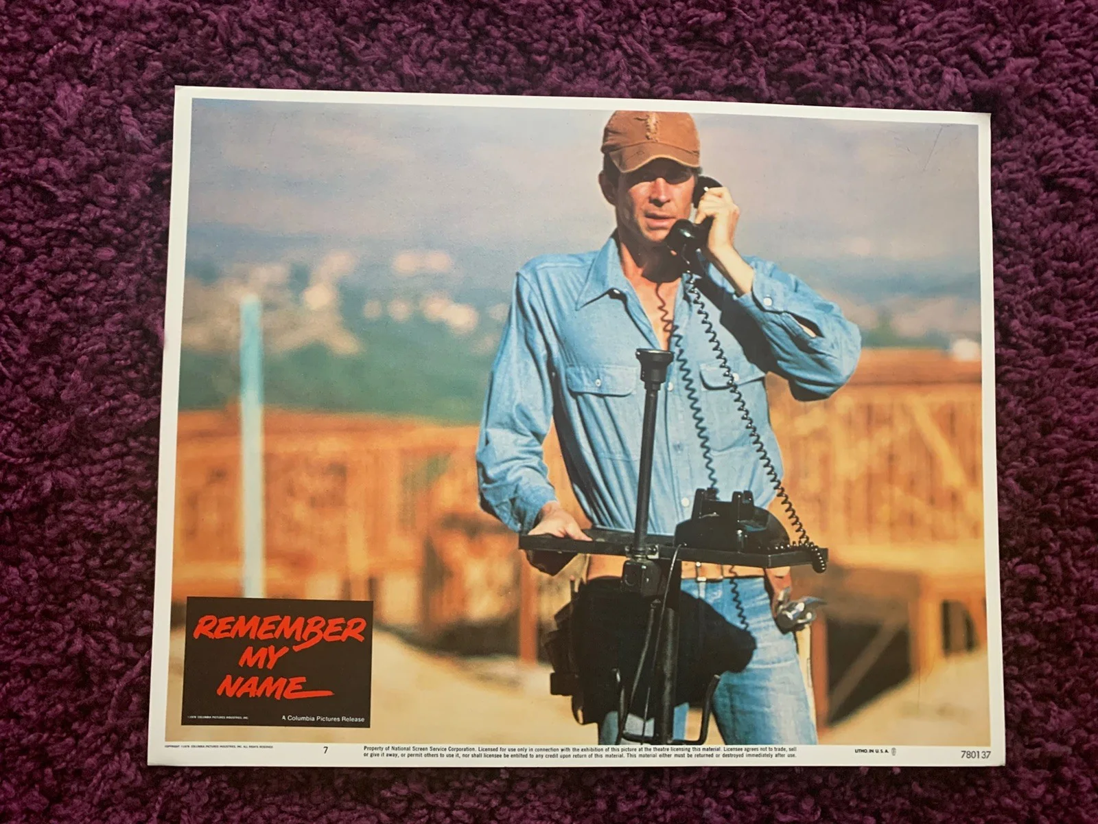 Remember My Name US Lobby Cards 1-8 Full Set 1978, image 3