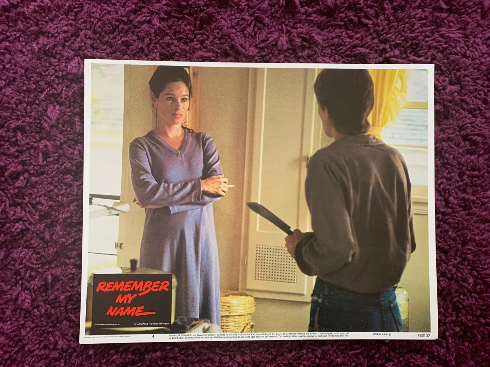 Remember My Name US Lobby Cards 1-8 Full Set 1978, image 4