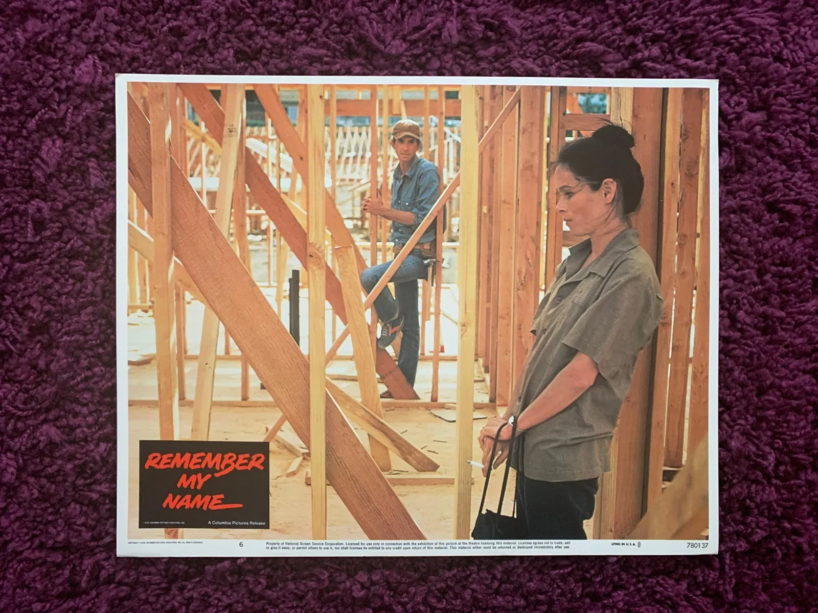 Remember My Name US Lobby Cards 1-8 Full Set 1978, image 5