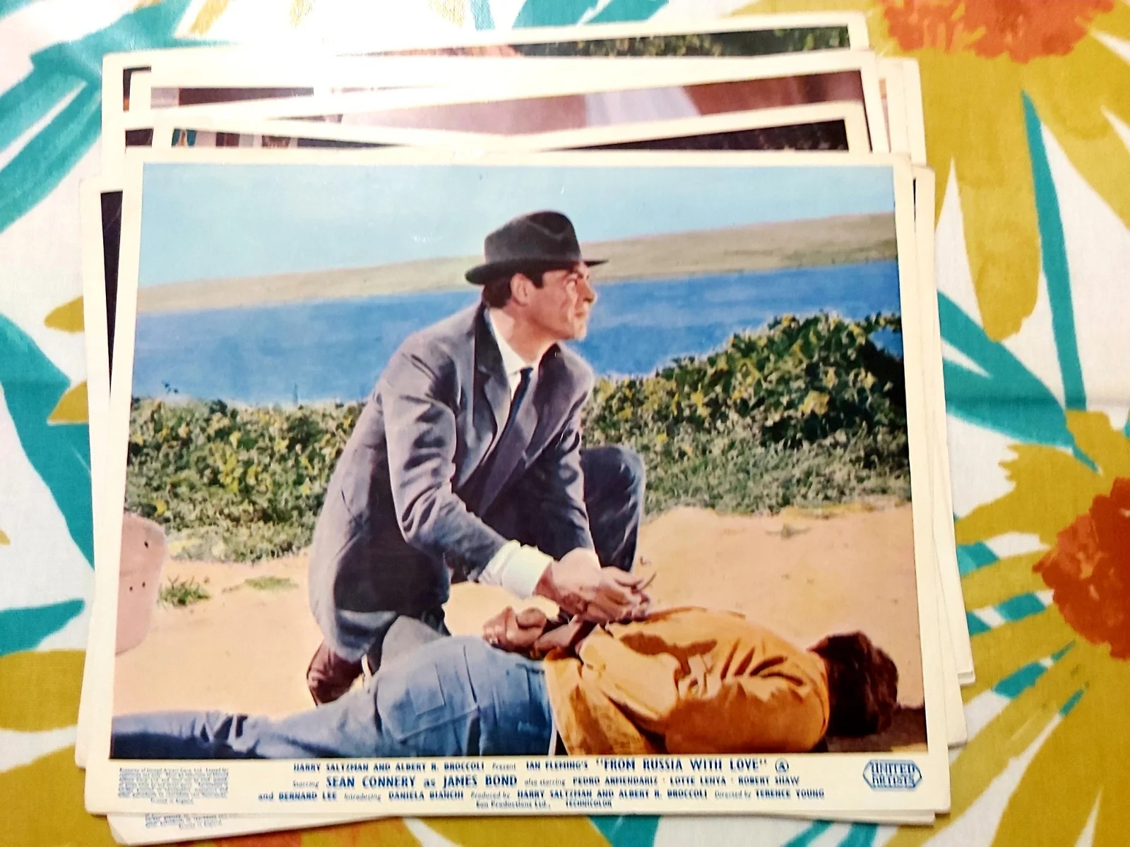JAMES BOND FROM RUSSIA WITH LOVE 1963 ORIGINAL LOBBY CARD 10 X 8 " X 8, изображение 5