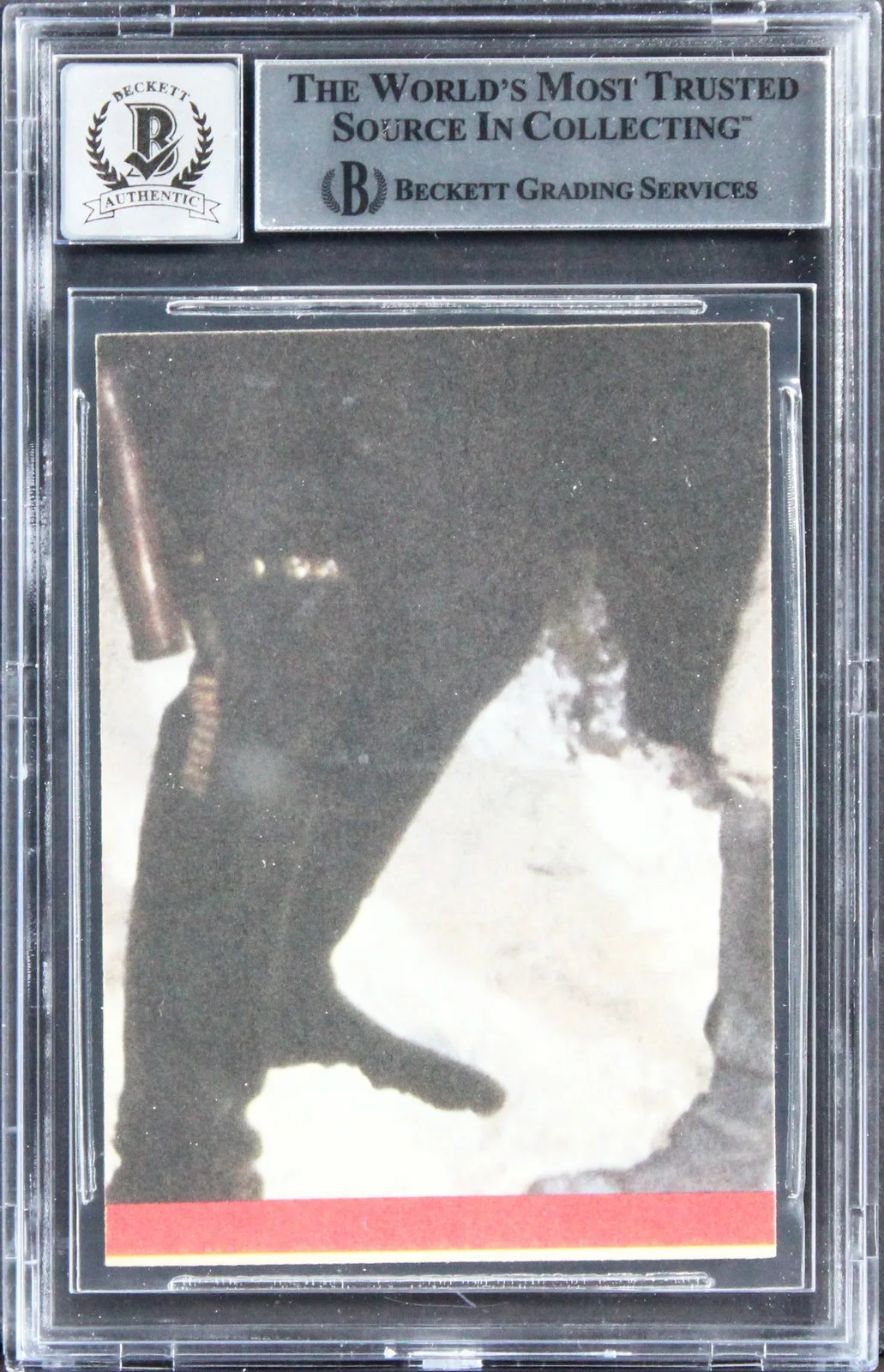 Sandy Dhuyvetter — Sandy Dhuyvetter Signed 1980 Star Wars ESB Stickers #26 Card Auto 10 BAS Slabbed, изображение 2