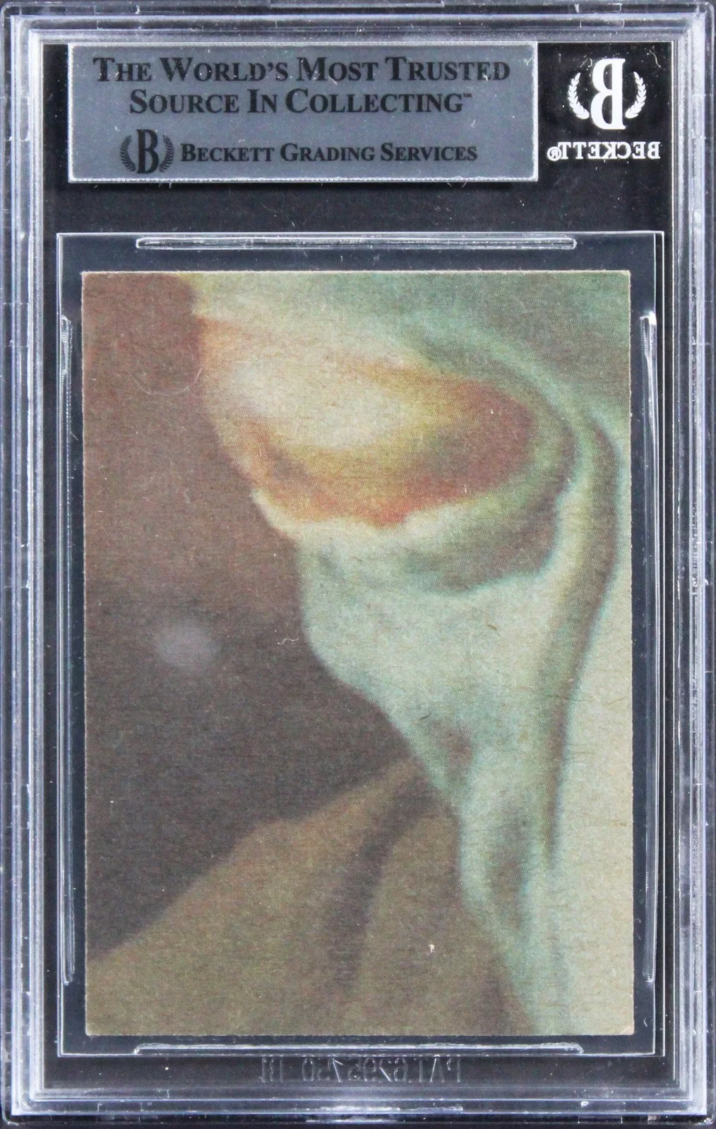 Peter Mayhew, Stuart Freeborn — Peter Mayhew & Stuart Freeborn "w/ Insc" Signed 1977 Star Wars #75 Card BAS Slab, image 2