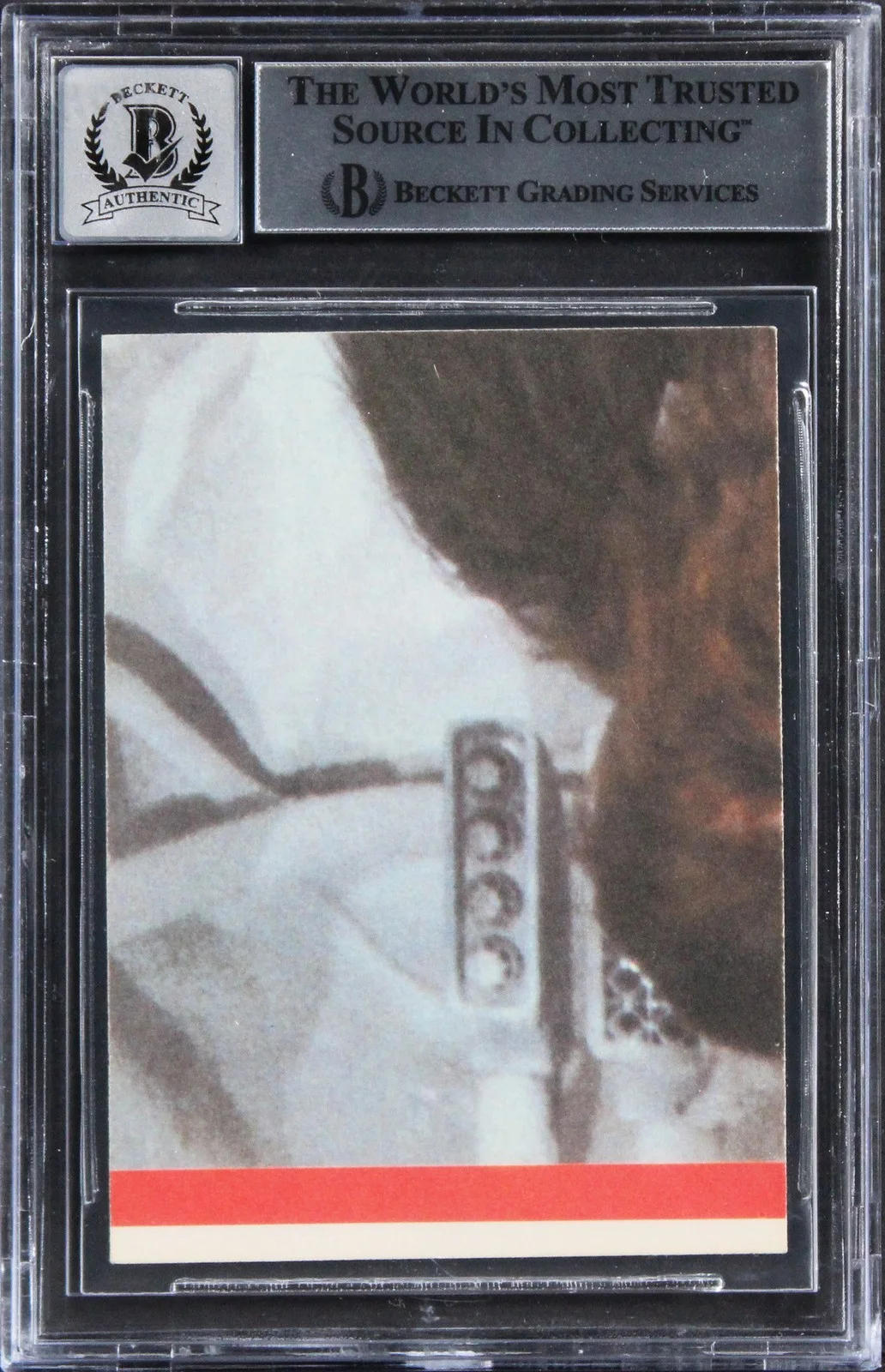 Sandy Dhuyvetter — Sandy Dhuyvetter Signed 1980 Star Wars ESB Stickers #10 Card Auto 10! BAS Slab, изображение 2