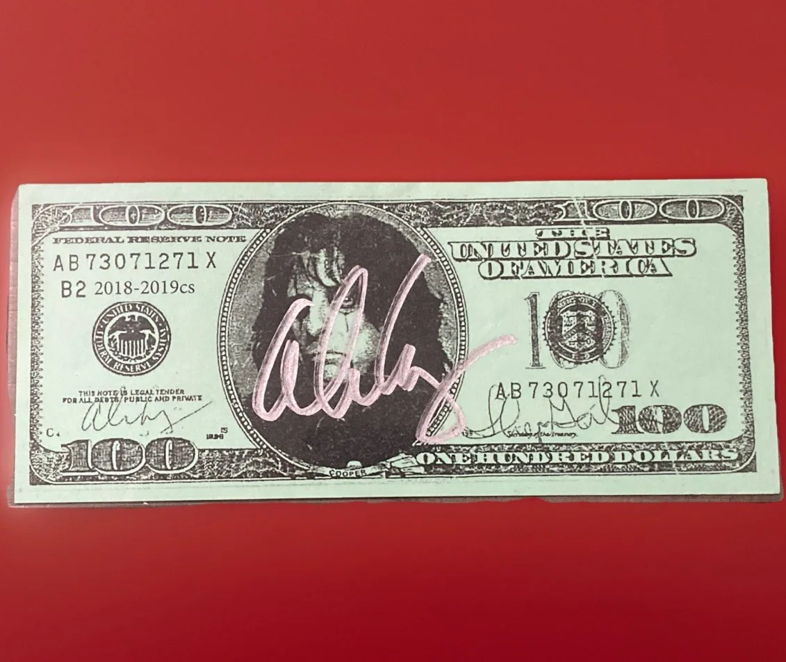Alice Cooper Autographs JSA Signed Billion Dollar Babies Memorabilia, image 3