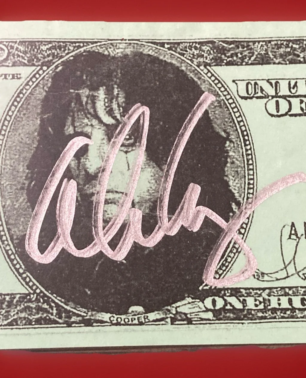 Alice Cooper Autographs JSA Signed Billion Dollar Babies Memorabilia, image 4