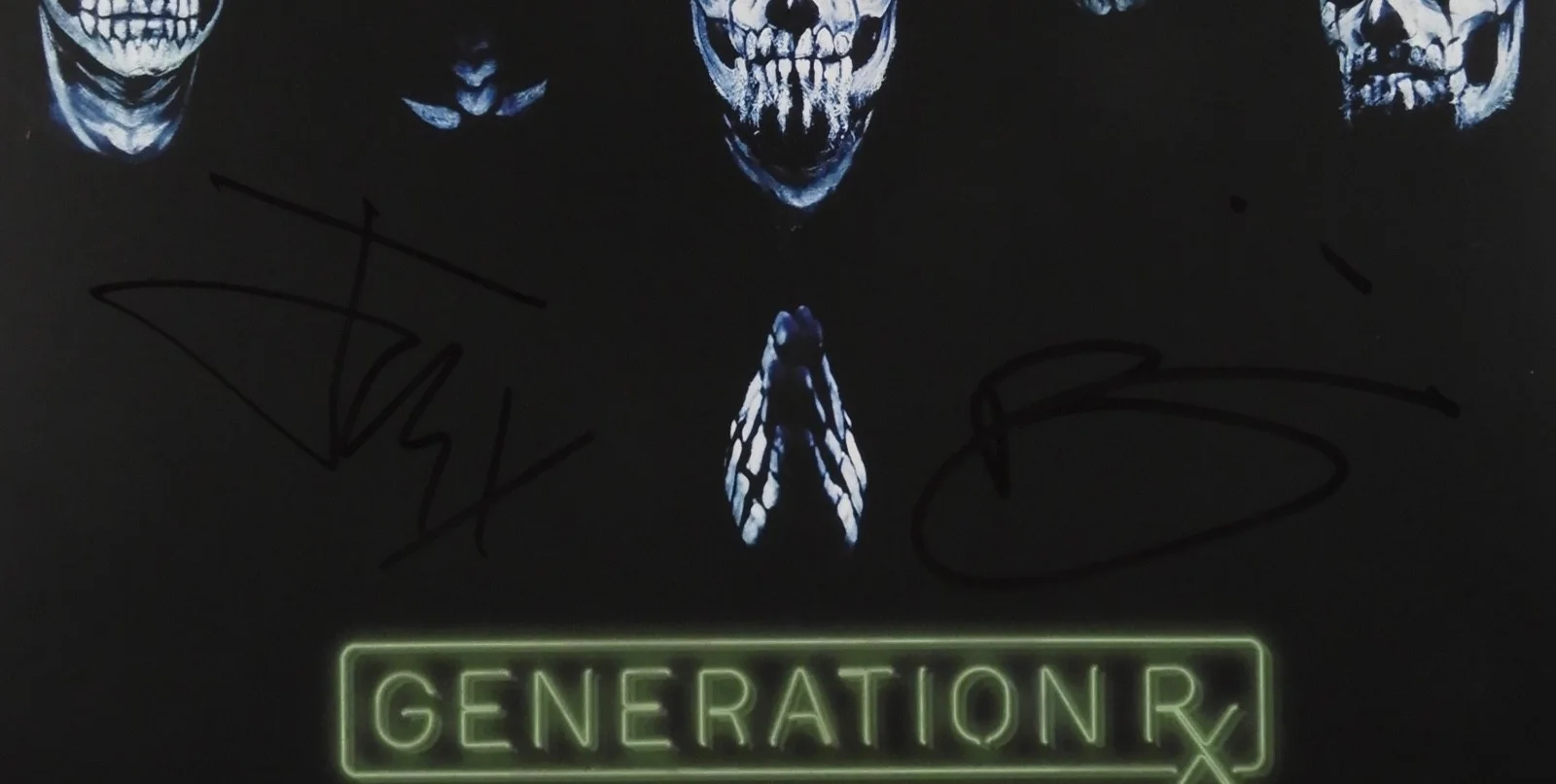 Good Charlotte JSA Signed Autograph Record Album Vinyl Joel Madden Benj Madden, image 2
